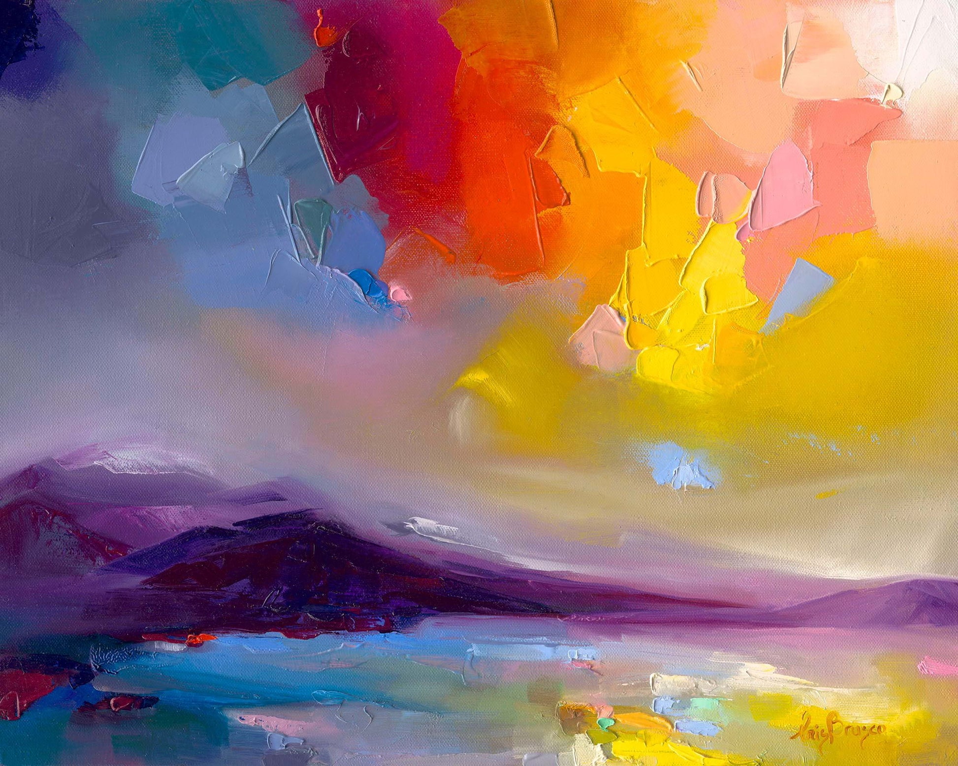 Sky Over The Mountain